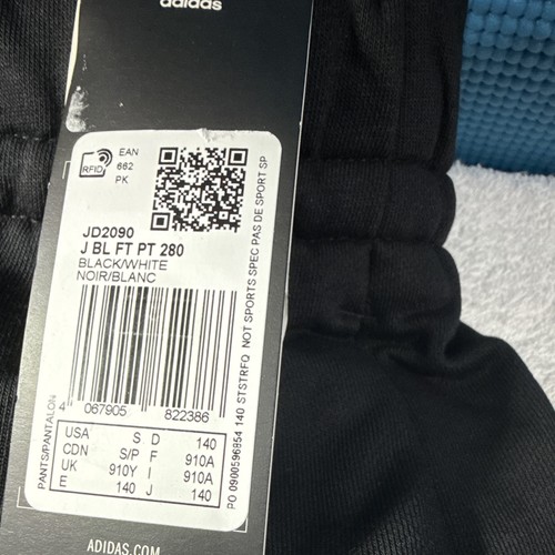 Adidas boys black white jogger - adidas,