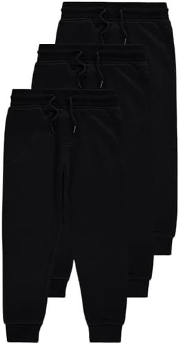 Pack boys black joggers - pack,