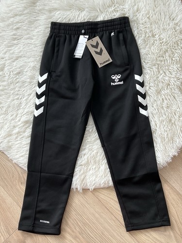 Hummel boys black joggers - hummel,