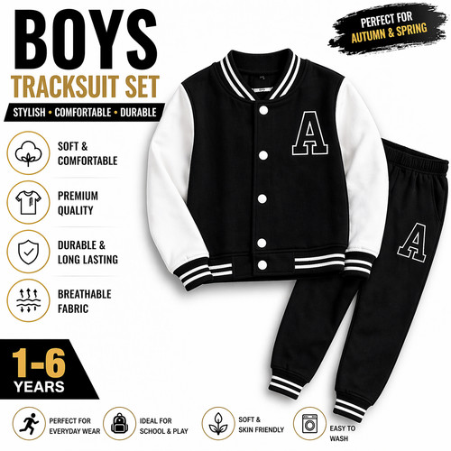 Boys tracksuit set - tracksuit, varsity
